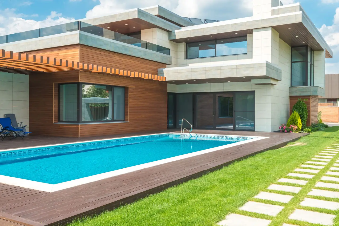 Swimming pool built in Lakewood, NSW